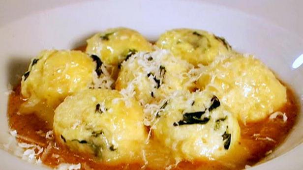 Rezept für Gnudi mit Spinat und Ricotta