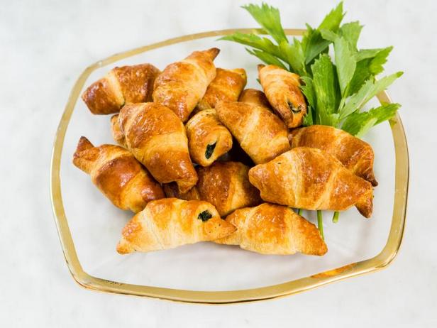 Rezept für Spinat-Feta-Croissants
