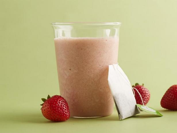 Zubereitung - Erdbeer-Grüntee-Smoothie