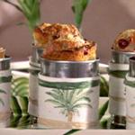 Vanille-Cranberry-Cupcakes in der Dose
