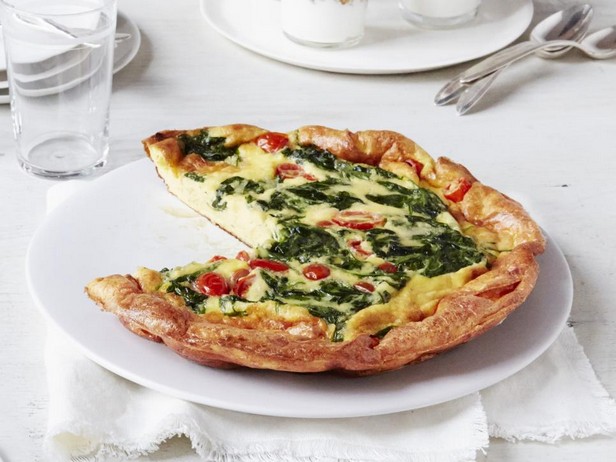 Frittata mit Spinat