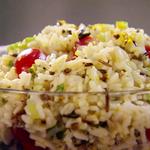 سلطة الأرز البري
