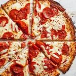 Pizza mit Blumenkohlboden