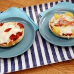 Einfache Mini-Pizzen zur späteren Verwendung