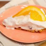 Schneller Cranberry-Sahne-Kuchen