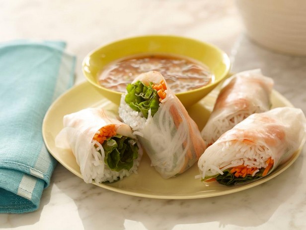 Asiatische Sommerrollen