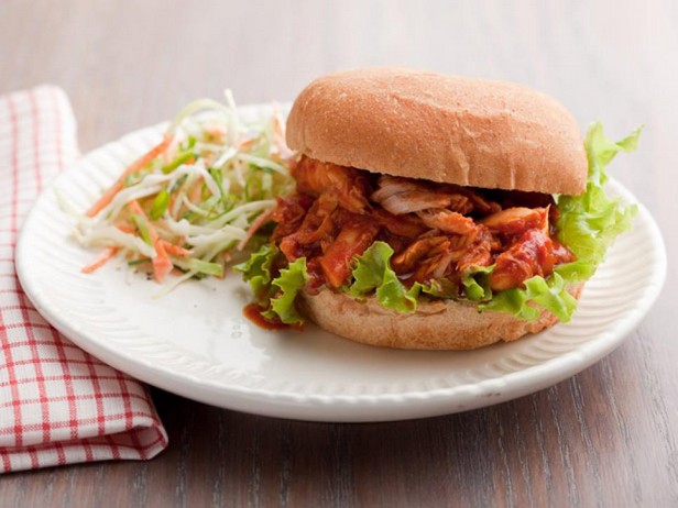 BBQ Pulled Chicken Sandwiches