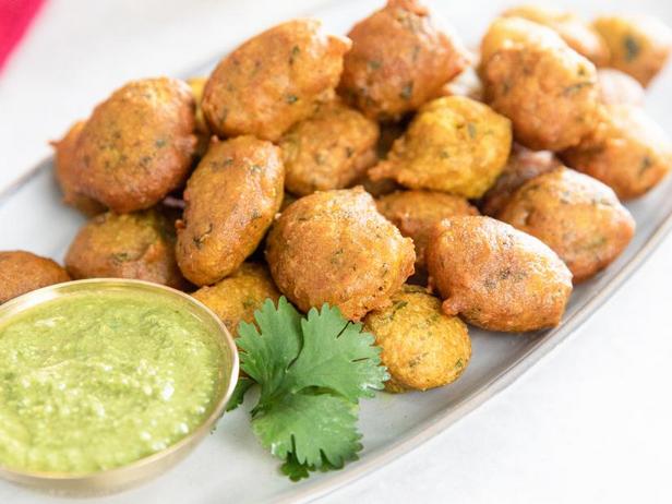 Zubereitung - Desai Vada mit Gemüse und Koriander-Chutney