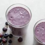 Blaubeer-Chia-Samen-Smoothie