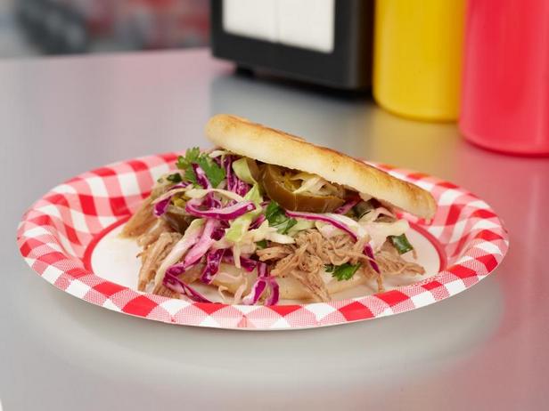 Zubereitung - Geschmorte Schweinefleisch-Arepas