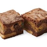 Brownie mit Keksen