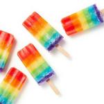 Regenbogen-Fruchteis
