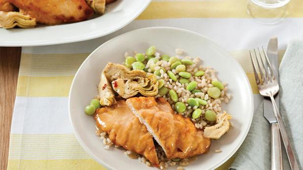 Zubereitung - Hähnchen Piccata mit Zitrone, Kapern und Artischocken