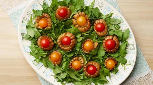 Wie man Kartoffelblumen in der Heißluftfritteuse zubereitet