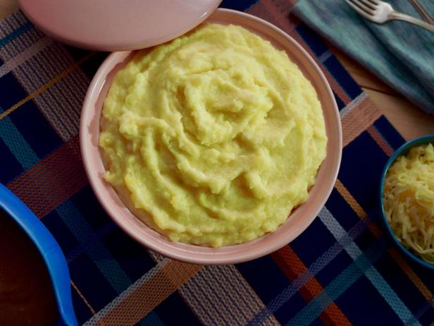 Zubereitung - Käsekartoffelpüree mit Soße