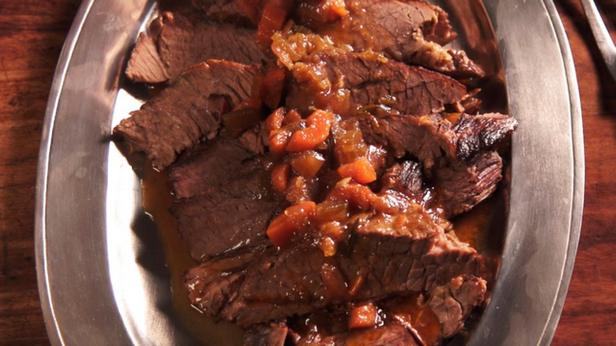 Zubereitung - In Bier geschmortes Rindfleisch