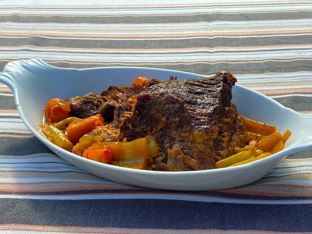 Zubereitung - Rinderbraten mit Wein