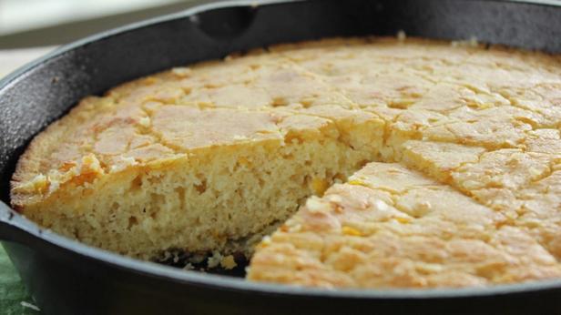 Zubereitung - Maisbrot mit Sauerrahm