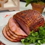 Apfelglasierter Schinken mit Bourbon