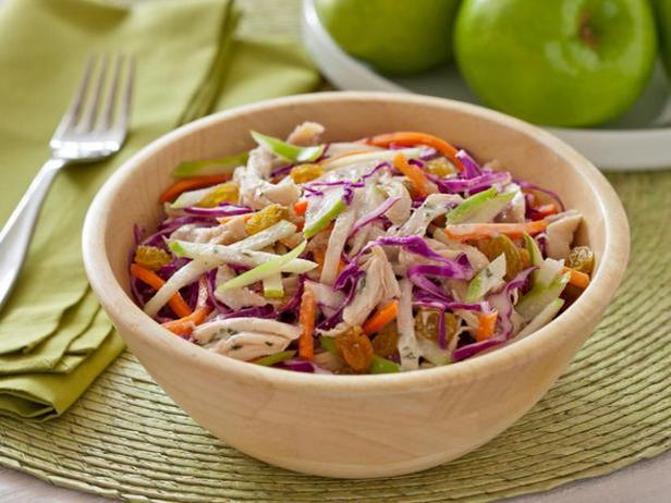 Zubereitung - Hähnchen-Apfel-Krautsalat mit Ranch-Dressing