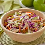 Hähnchen-Apfel-Krautsalat mit Ranch-Dressing