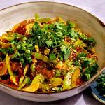 Quallensalat mit chinesischem Sellerie