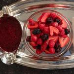 Frische Himbeersauce