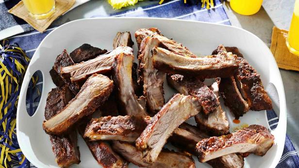 Zubereitung - Gegrillte Schweinerippchen nach St. Louis-Art