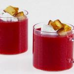 شوربة كعكة الفراولة