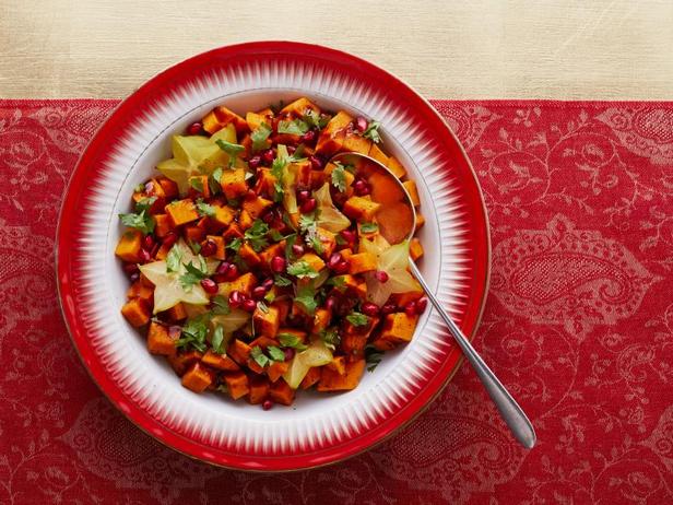 Wie man Süßkartoffel- und Sternfrucht-Chaat zubereitet