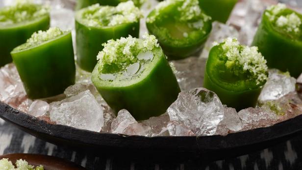 Zubereitung - Tequila-Jalapeño-Gelatine-Shots