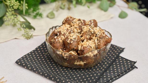 Rezept für Kalas-Donuts aus schwarzem Reis