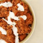 بطاطا حلوة مكرملة حارة