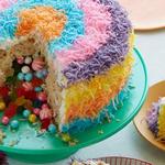 Kuchen mit einer Überraschung
