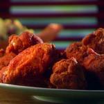 Frittierte BBQ-Flügel