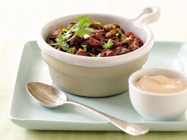 Bohnenfreies Rindfleisch-Chili aus dem Schongarer