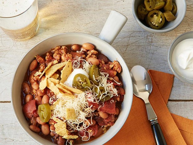 Truthahn-Chili aus dem Slow Cooker