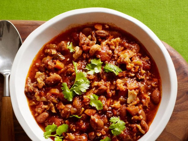 Scharfes vegetarisches Chili