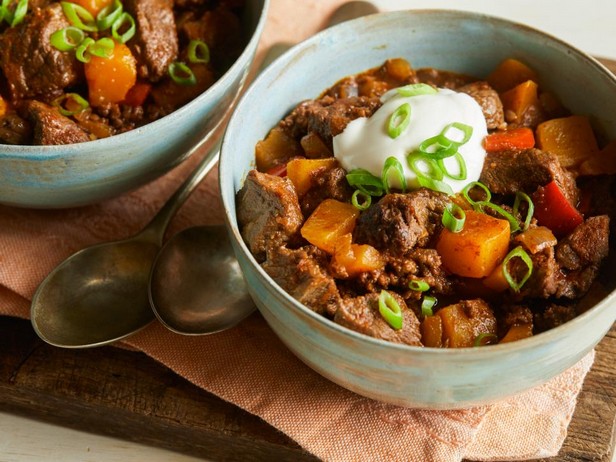 Chili mit Rindfleisch und Kürbis