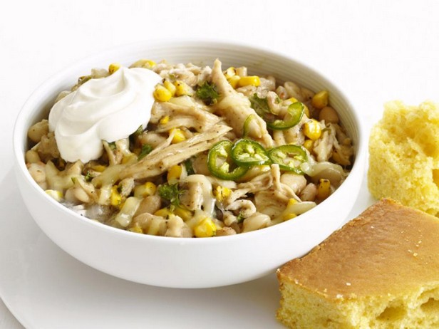 Chili mit Hähnchen und Mais
