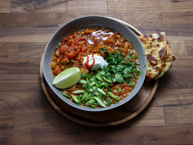 Scharfes Chili-Hühnercurry