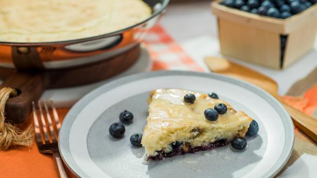 Come preparare - Frittella ripiena al forno con glassa al limone e sciroppo d'acero