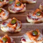 Crostini für die Vorspeisenplatte