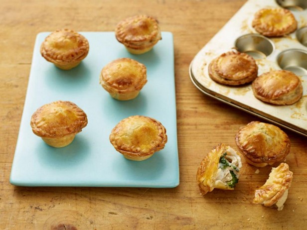Mini-Hähnchen-Brokkoli-Muffins