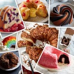 كعكات مافن لذيذة في قالب دائري به ثقب "باندت"