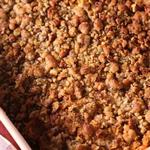 طاجن البطاطا الحلوة مع المريمية والجوز