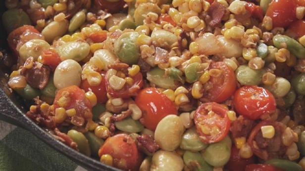 So macht man den einfachsten Succotash