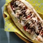 Philadelphia Cheesesteak mit Krabben