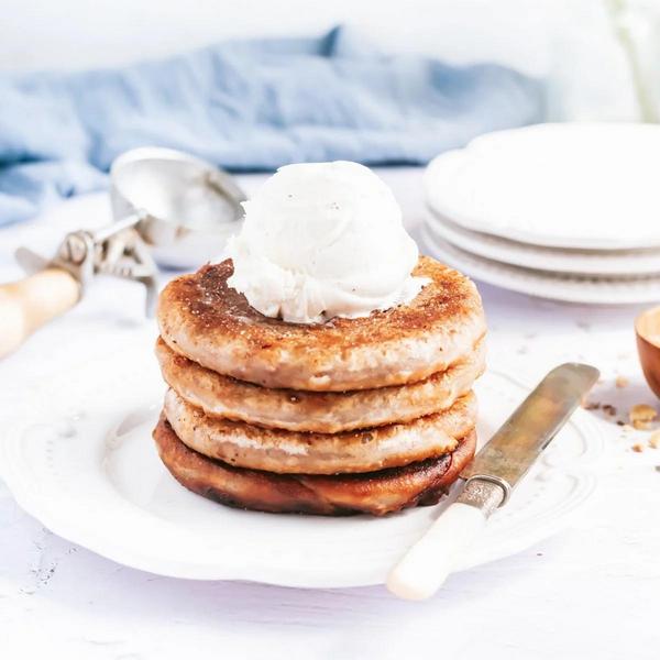Rezept für geschichtete Zimtpfannkuchen