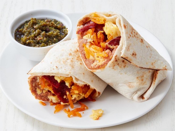 Chorizo-Frühstücks-Burrito